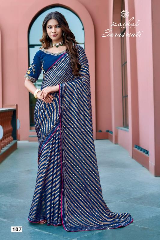 Kashvi Saraswati catalog saree wholesale uk
