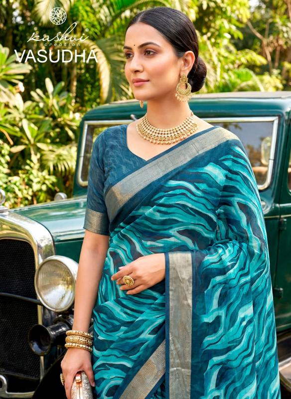 Kashvi Vasudha catalog wholesale surat sarees 