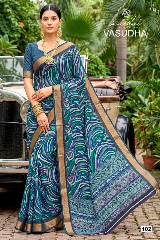 Kashvi Vasudha catalog wholesale surat sarees 