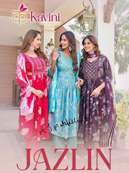Kavini Jazlin vol 1 catalog wholesale kurti website