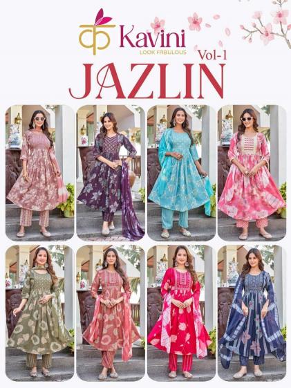 Kavini Jazlin vol 1 catalog wholesale kurti website