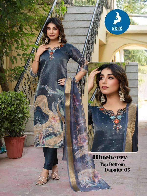 Kaya Blue Berry catalog wholesale kurtis in nashik