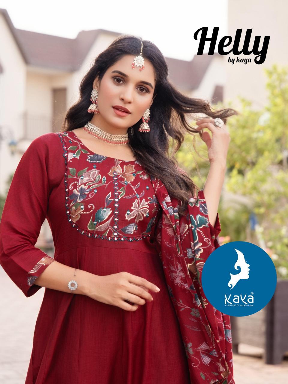 Kaya Helly catalog kurtis manufacturers wholesaler