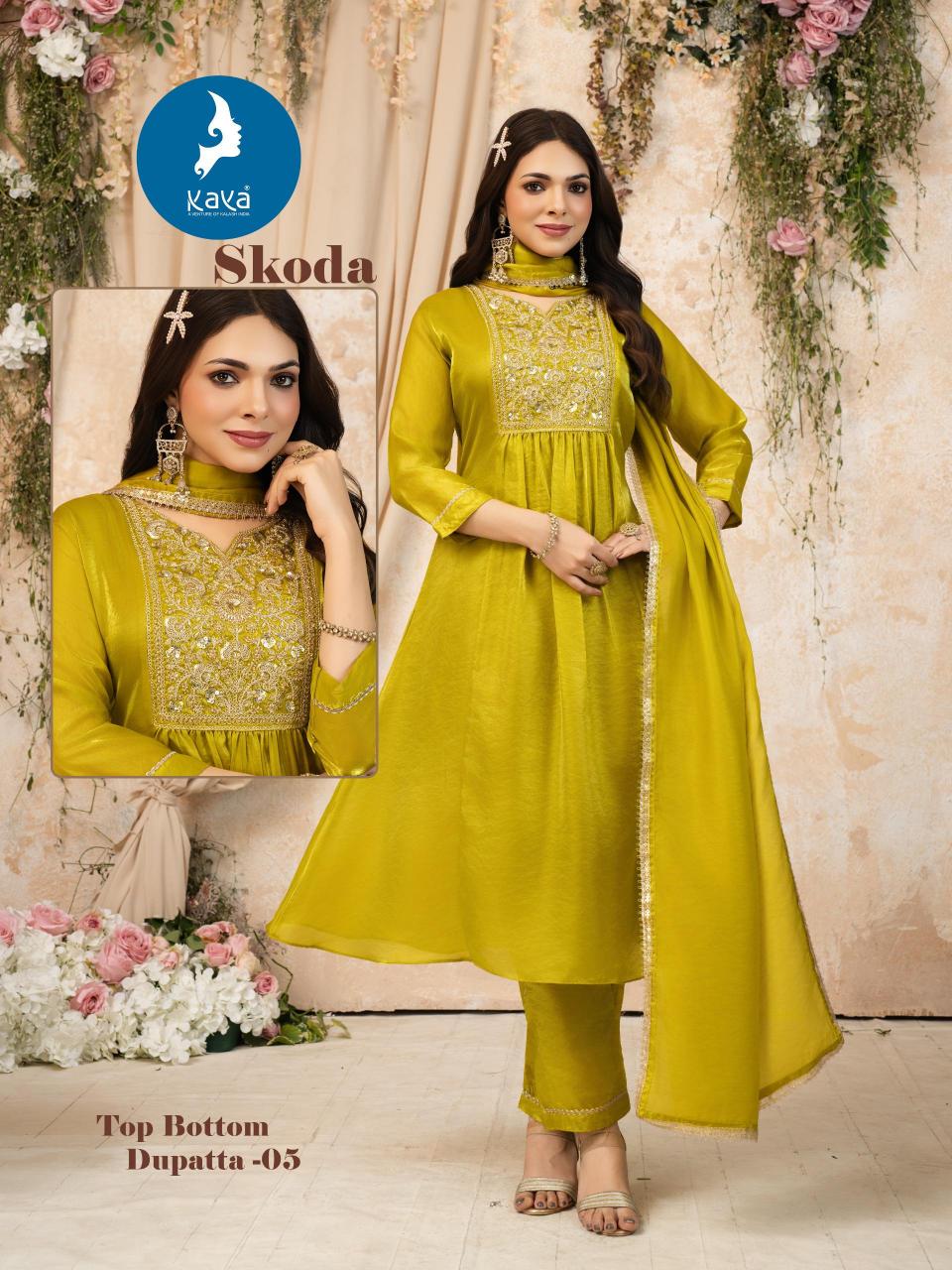 Kaya Skoda catalog wholesale kurtis online