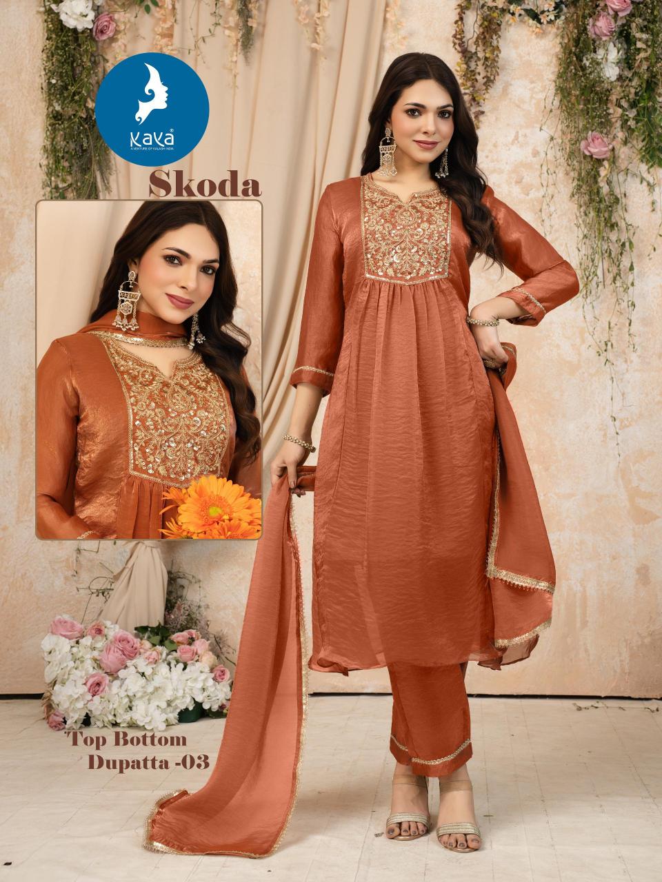 Kaya Skoda catalog wholesale kurtis online