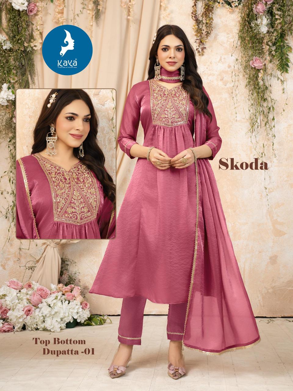 Kaya Skoda catalog wholesale kurtis online
