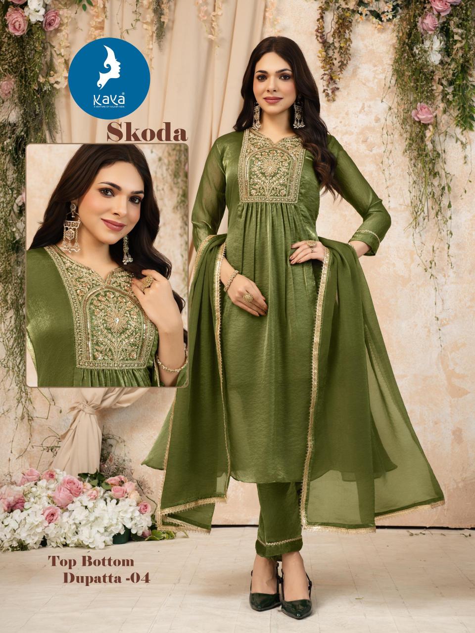 Kaya Skoda catalog wholesale kurtis online