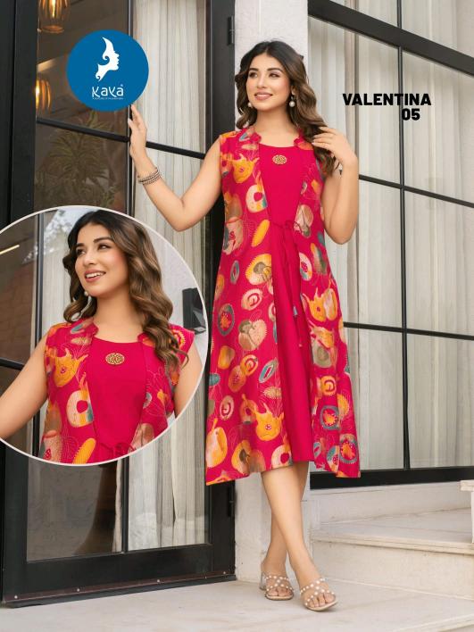 Kaya Velentina catalog one piece printrd dress