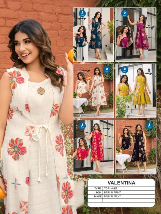 Kaya Velentina catalog one piece printrd dress