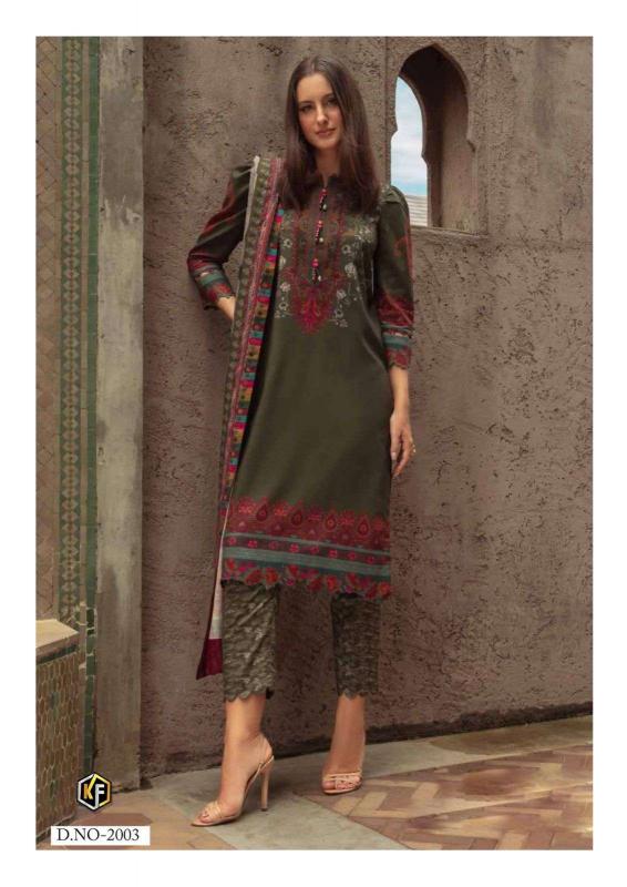 Keval Fab Elaya Vol 2 - Pakistani Karachi Kurti Pant With Dupatta