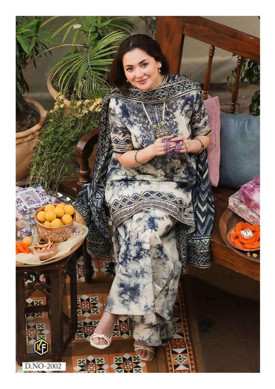 Keval Fab Elaya Vol 2 - Pakistani Karachi Kurti Pant With Dupatta