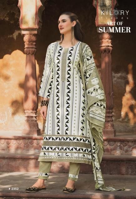 Kilory Art Of Summer catalog wholesale ladies salwar kameez