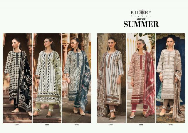 Kilory Art Of Summer catalog wholesale ladies salwar kameez