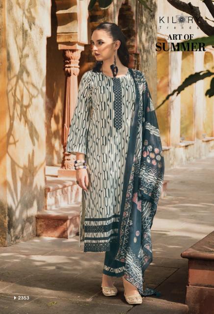 Kilory Art Of Summer catalog wholesale ladies salwar kameez