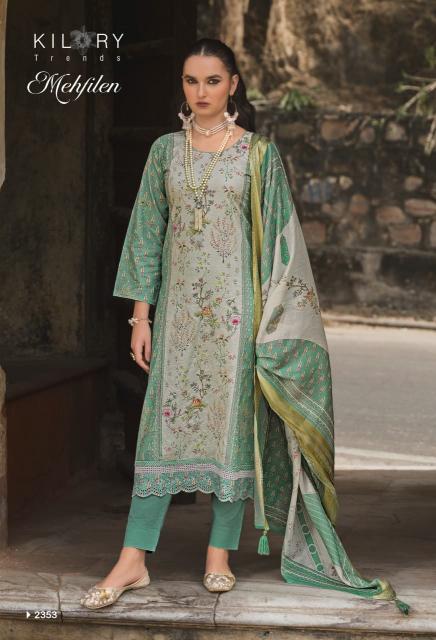 Kilory Mehfilen catalog wholesale salwar kameez suppliers in surat