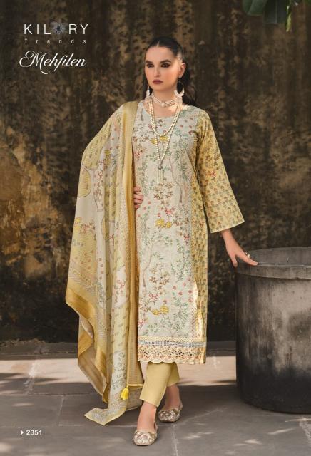 Kilory Mehfilen catalog wholesale salwar kameez suppliers in surat