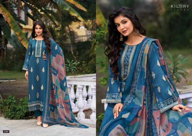 Kilory Safira catalog unstitched heavy salwar kameez in jaipur wholesale with price