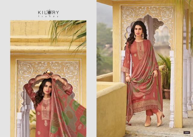 Kilory Safira catalog unstitched heavy salwar kameez in jaipur wholesale with price