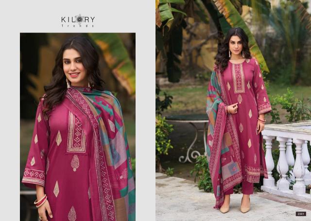 Kilory Safira catalog unstitched heavy salwar kameez in jaipur wholesale with price
