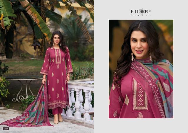 Kilory Safira catalog unstitched heavy salwar kameez in jaipur wholesale with price