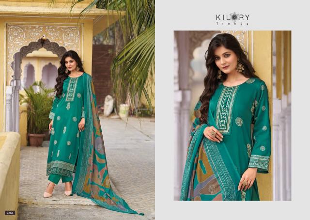 Kilory Safira catalog unstitched heavy salwar kameez in jaipur wholesale with price