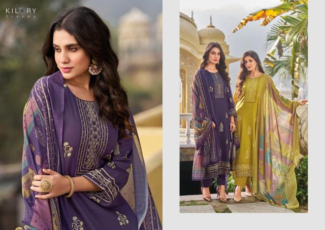Kilory Safira catalog unstitched heavy salwar kameez in jaipur wholesale with price