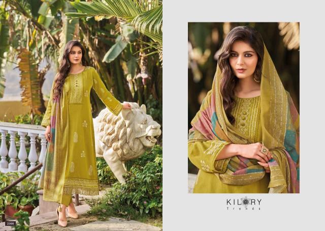 Kilory Safira catalog unstitched heavy salwar kameez in jaipur wholesale with price
