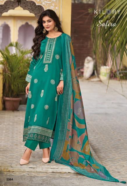 Kilory Safira catalog unstitched heavy salwar kameez in jaipur wholesale with price