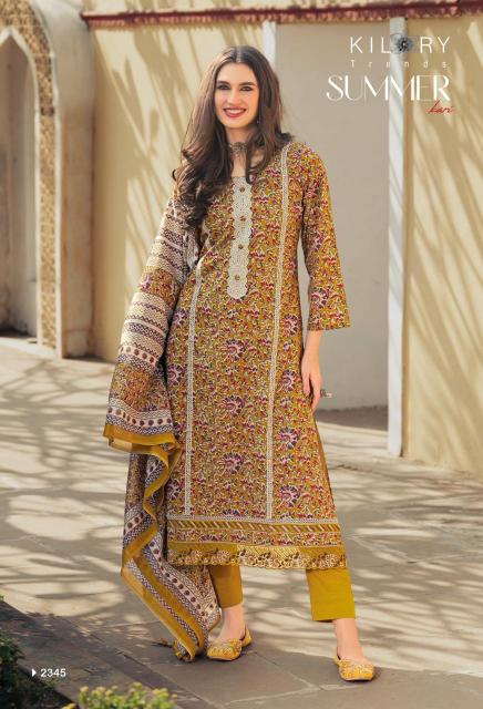 Kilory Summer Kari catalog wholesale dealers of salwar kameez in ahmedabad