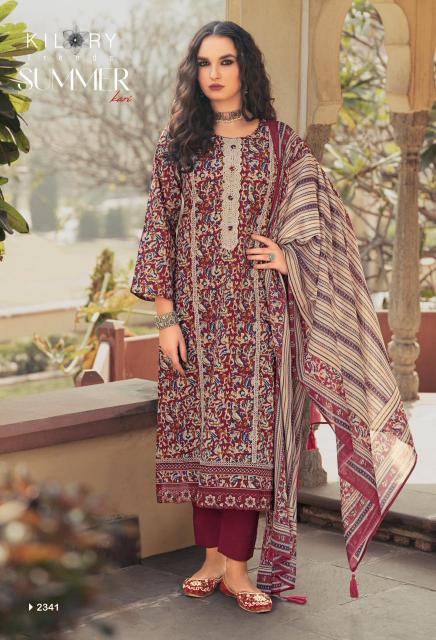 Kilory Summer Kari catalog wholesale dealers of salwar kameez in ahmedabad