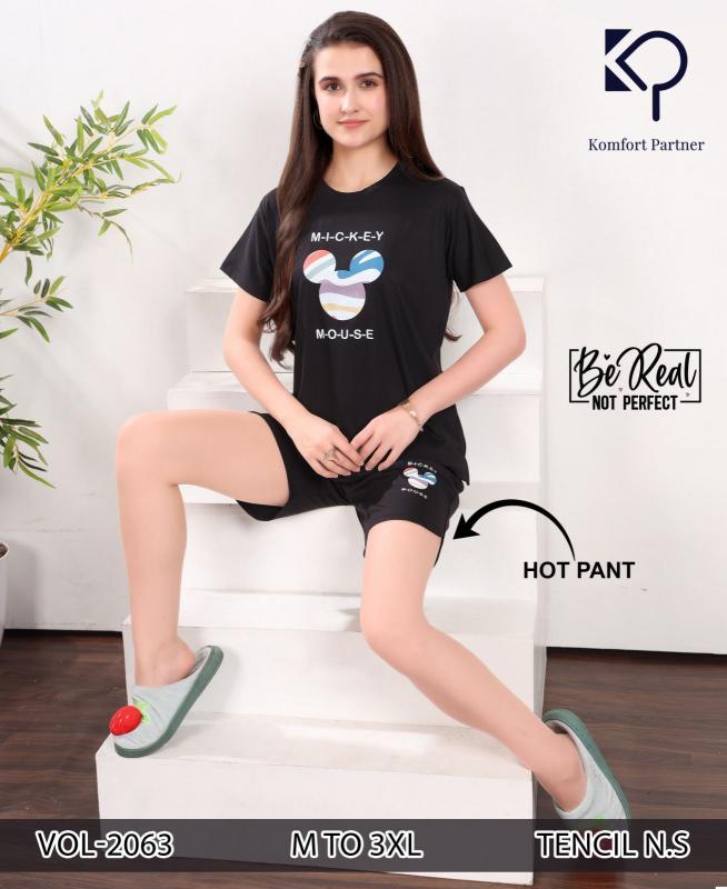 KP 2063 catalog Shorty Night suit 