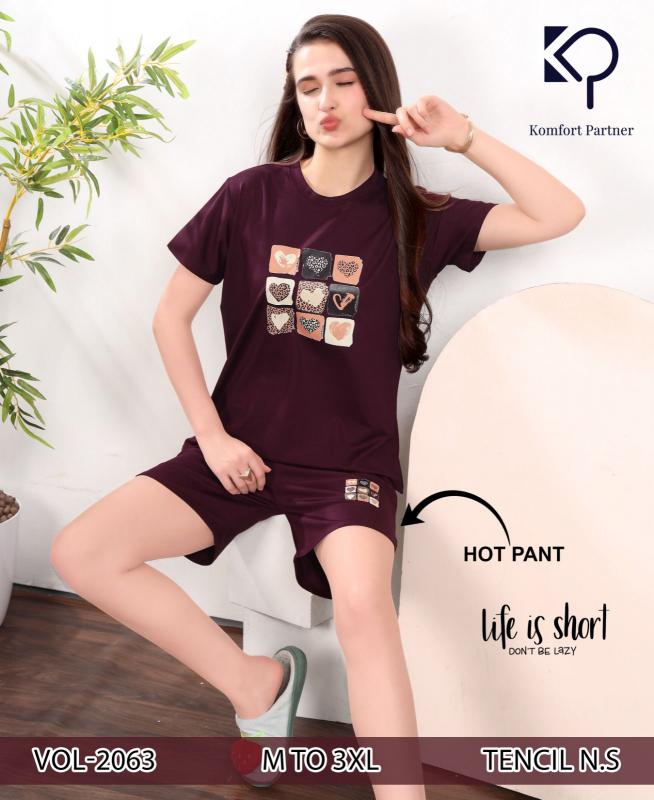 KP 2063 catalog Shorty Night suit 