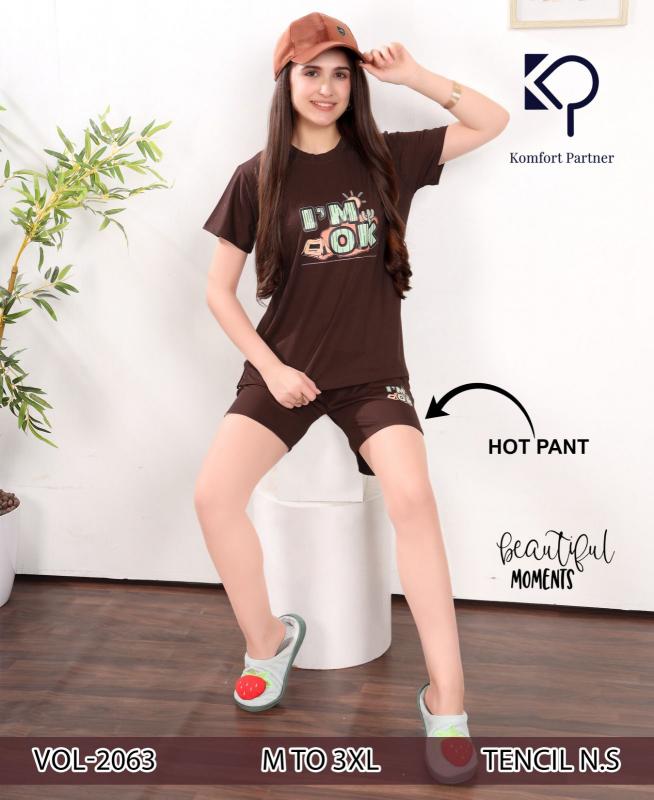 KP 2063 catalog Shorty Night suit 