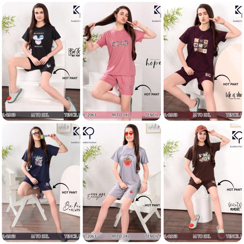 KP 2063 catalog Shorty Night suit 