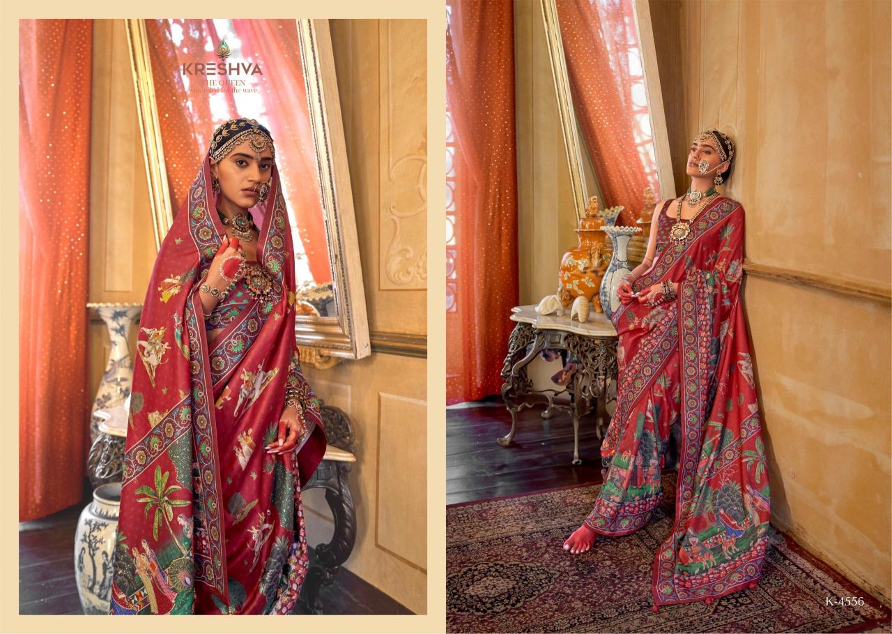 Kreshva Irawati catalog chennai saree wholesale market