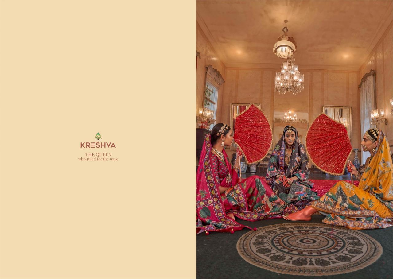 Kreshva Irawati catalog chennai saree wholesale market
