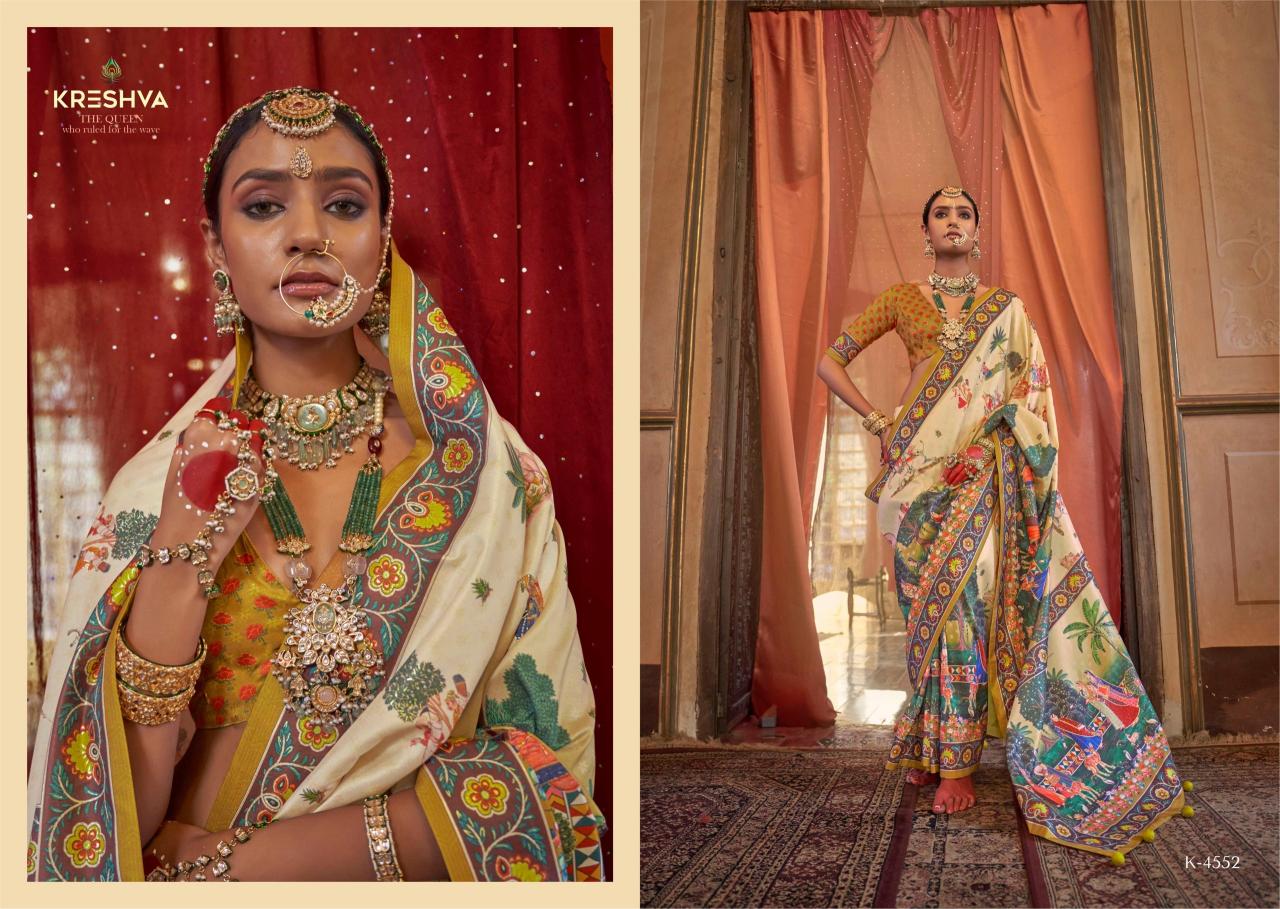 Kreshva Irawati catalog chennai saree wholesale market