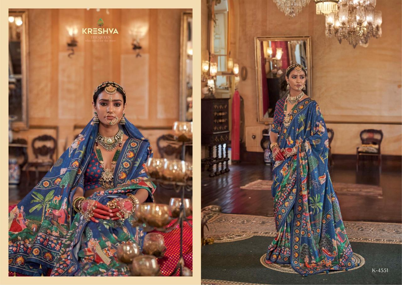 Kreshva Irawati catalog chennai saree wholesale market