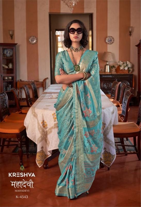 Kreshva Mahadevi catalog buy wholesale saree from bangalore