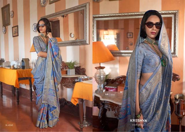 Kreshva Mahadevi catalog buy wholesale saree from bangalore