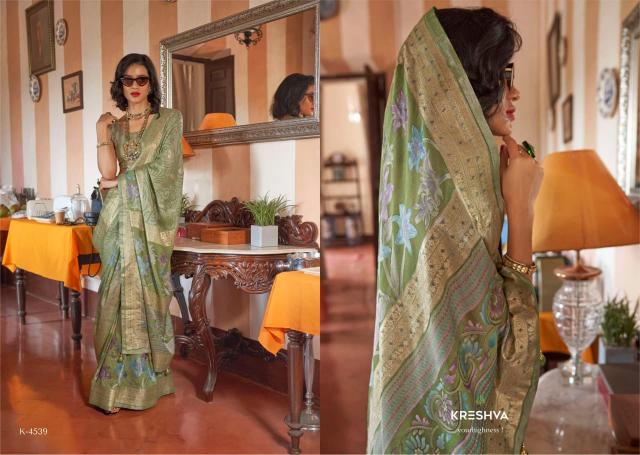 Kreshva Mahadevi catalog buy wholesale saree from bangalore