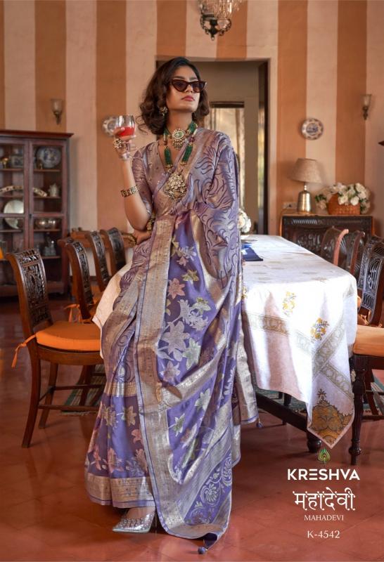 Kreshva Mahadevi catalog buy wholesale saree from bangalore