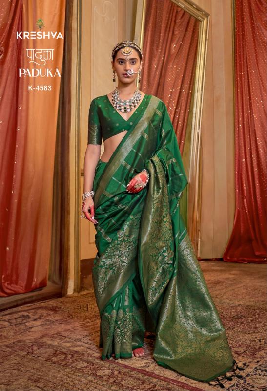 Kreshva Paduka catalog cheapest wholesale saree market in india