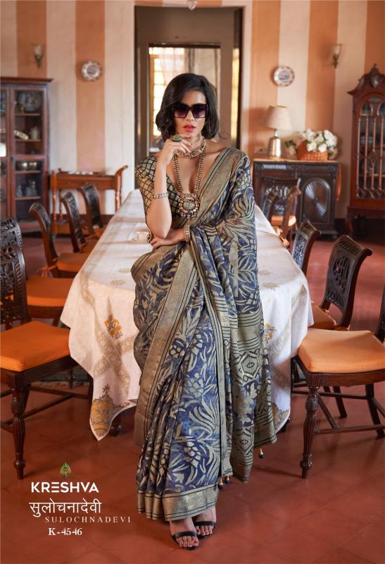 Kreshva Sulochnadevi catalog kolkata saree wholesaler