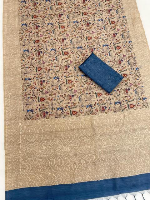 Kreshva Tussar silk catalog saree catalog wholesale