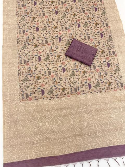Kreshva Tussar silk catalog saree catalog wholesale