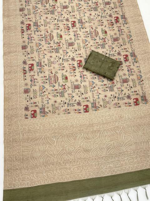 Kreshva Tussar silk catalog saree catalog wholesale