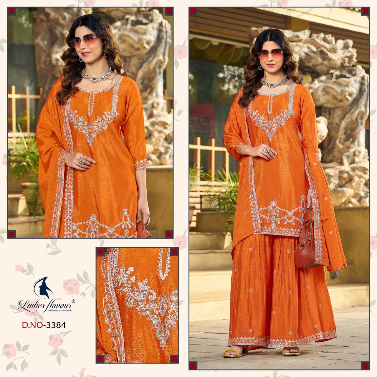 Ladies Flavour 3382 To 3384 catalog best branded designer kurti wholesale suppliers