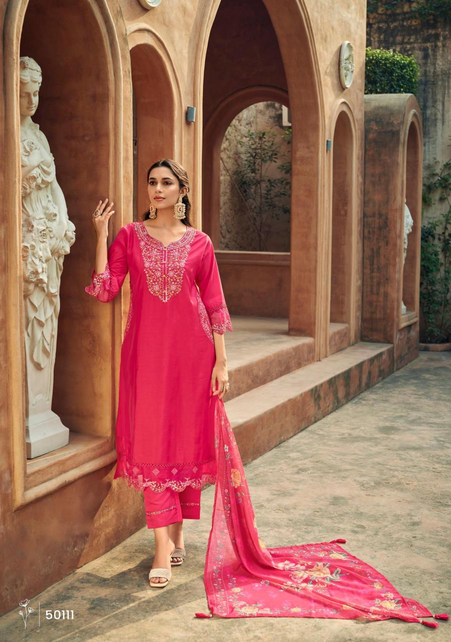 Lady Leela Gulmohar catalog branded kurtis wholesale in hyderabad