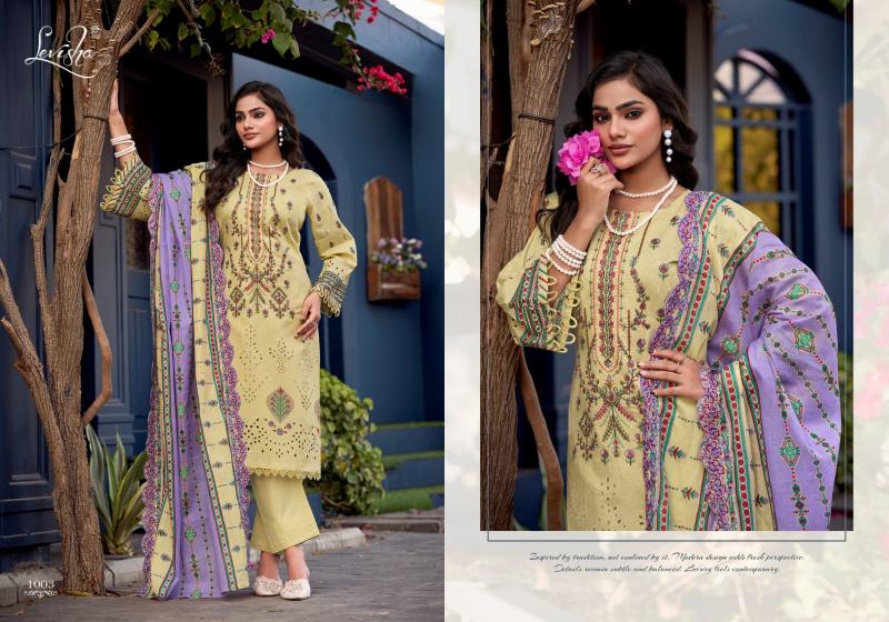 Levisha Alfaaz catalog surat tex dress material